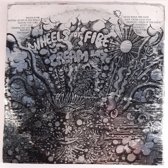 Cream - Wheels Of Fire - Vinyl 2 LP Record - Picture 2 of 7